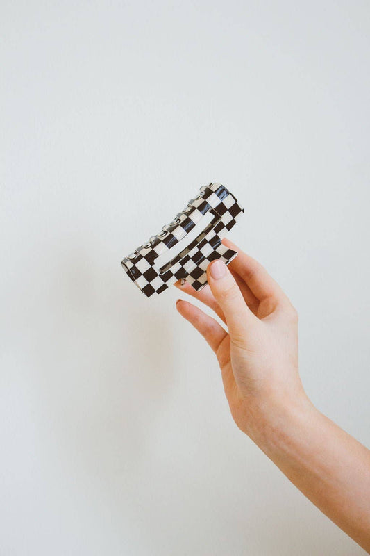 Rad Checkered Claw Clip