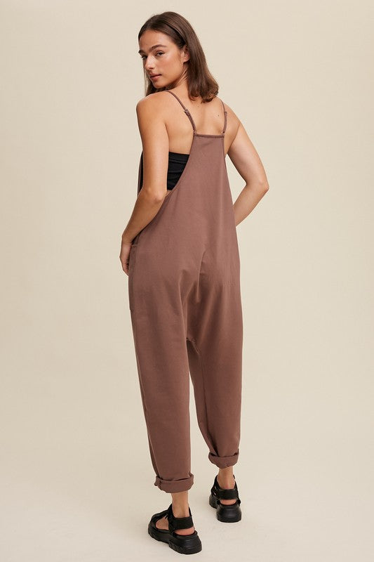 Baggy Knit Jumpsuit | Choose Color