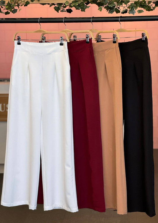 Fine Twill Flowy Pants