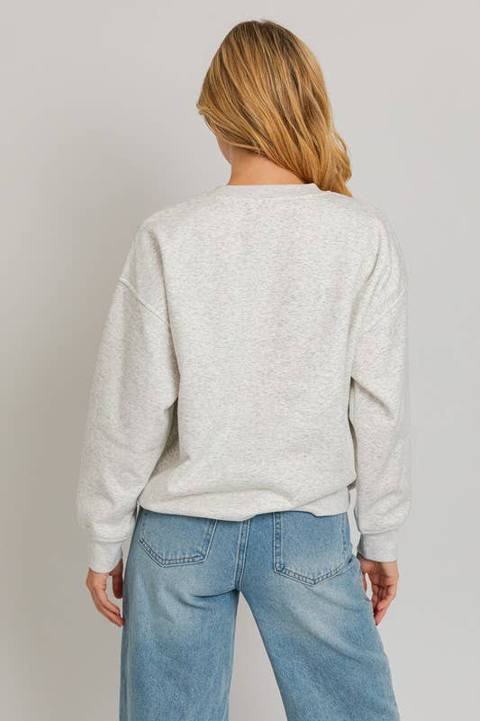 Ski Resort Fleece Sweatshirt