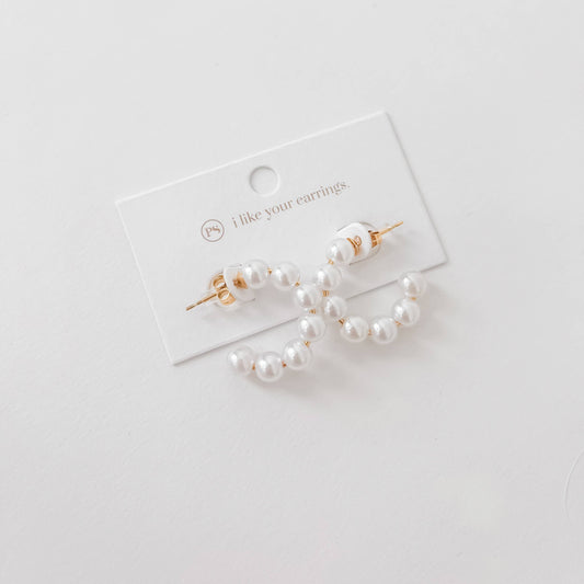 Ariel Hoop Earrings | WATERPROOF