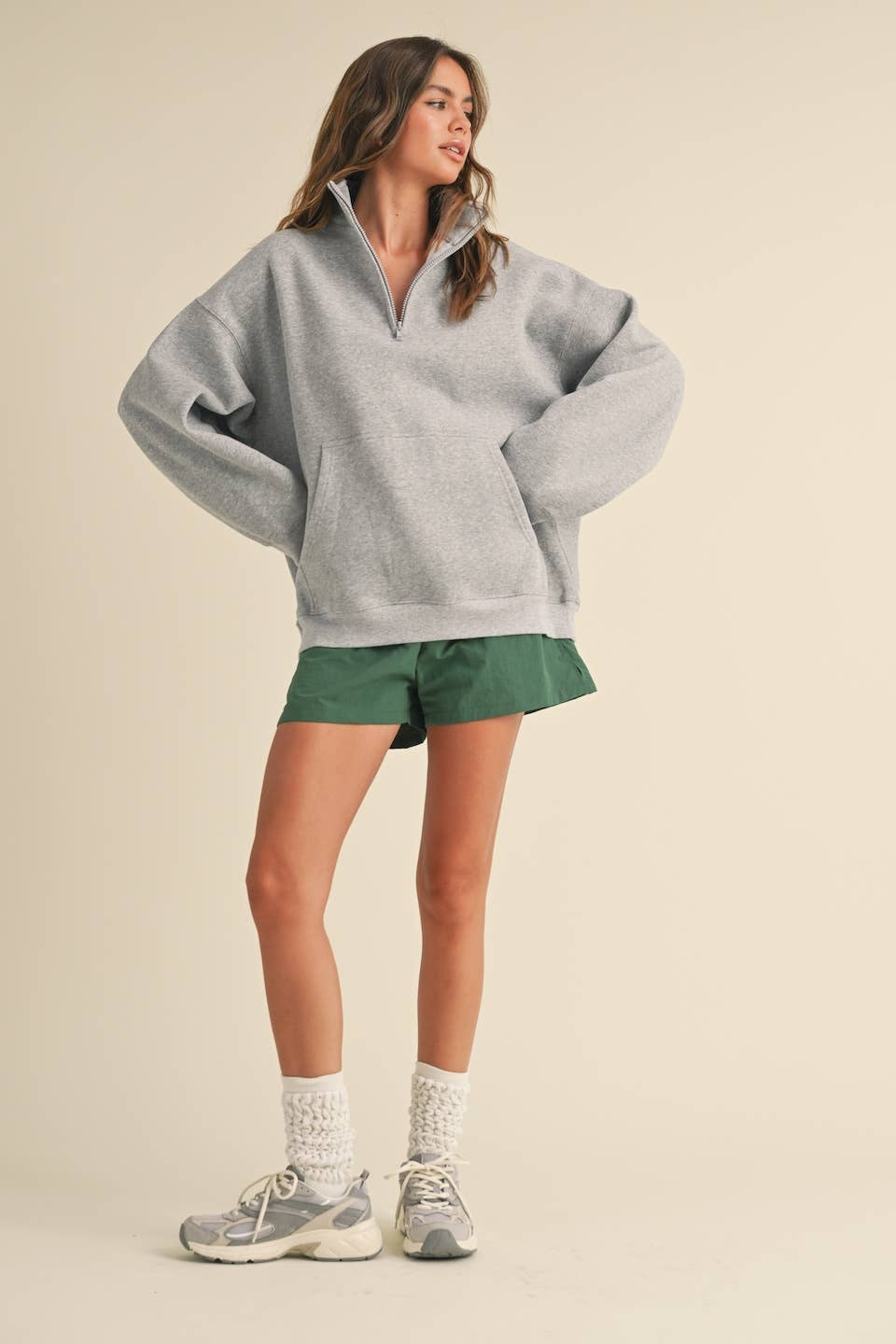 Fleece Oversized Pullover | Choose Color