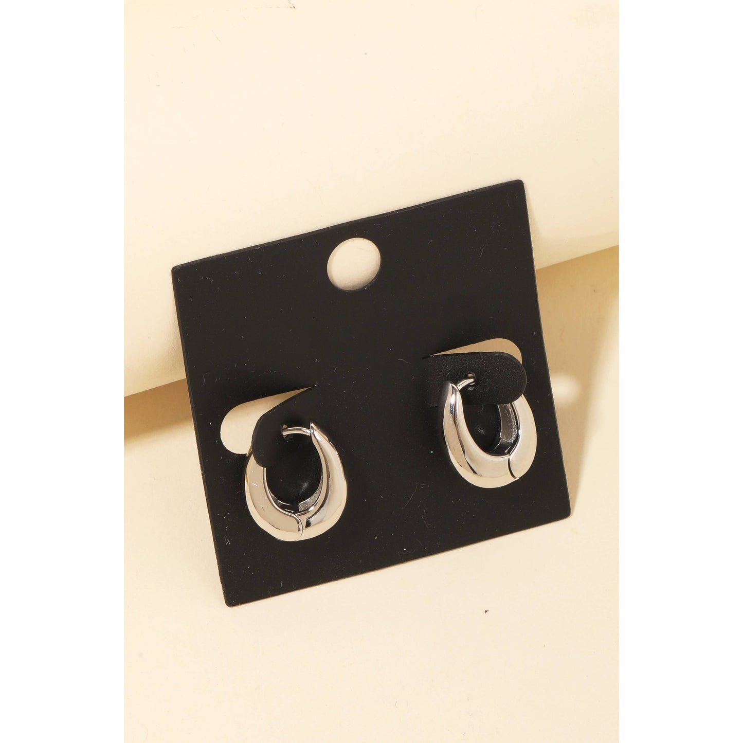 Gold Dipped Hinge Hoop Earrings