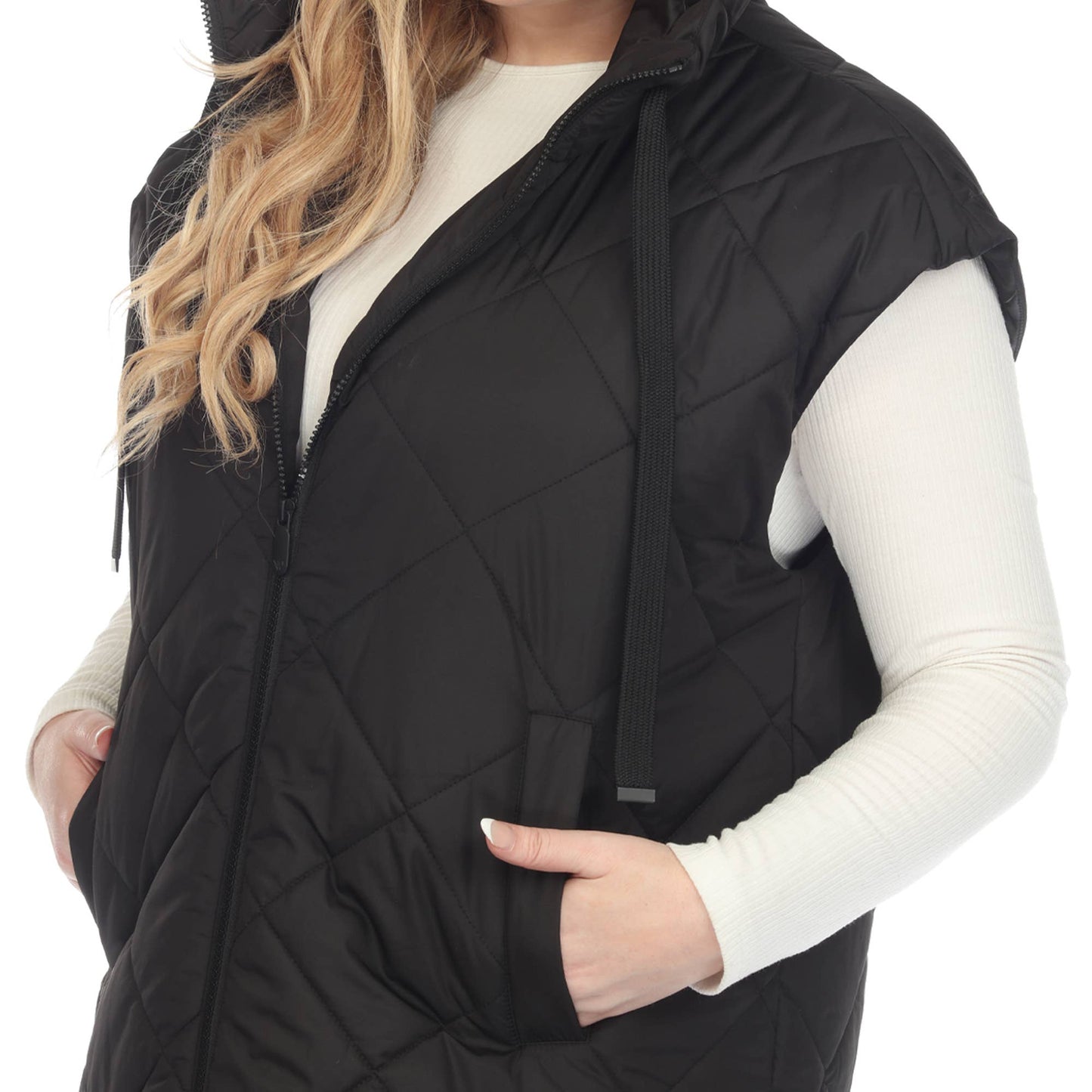 Diamond Quilted Puffer Vest