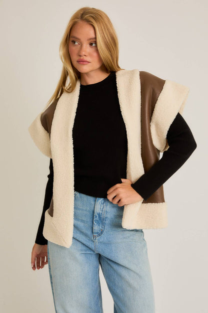 Oversized Polar Vest