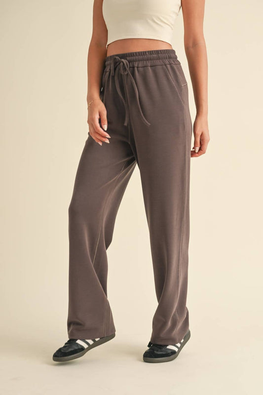 Scuba Wide Leg Pants