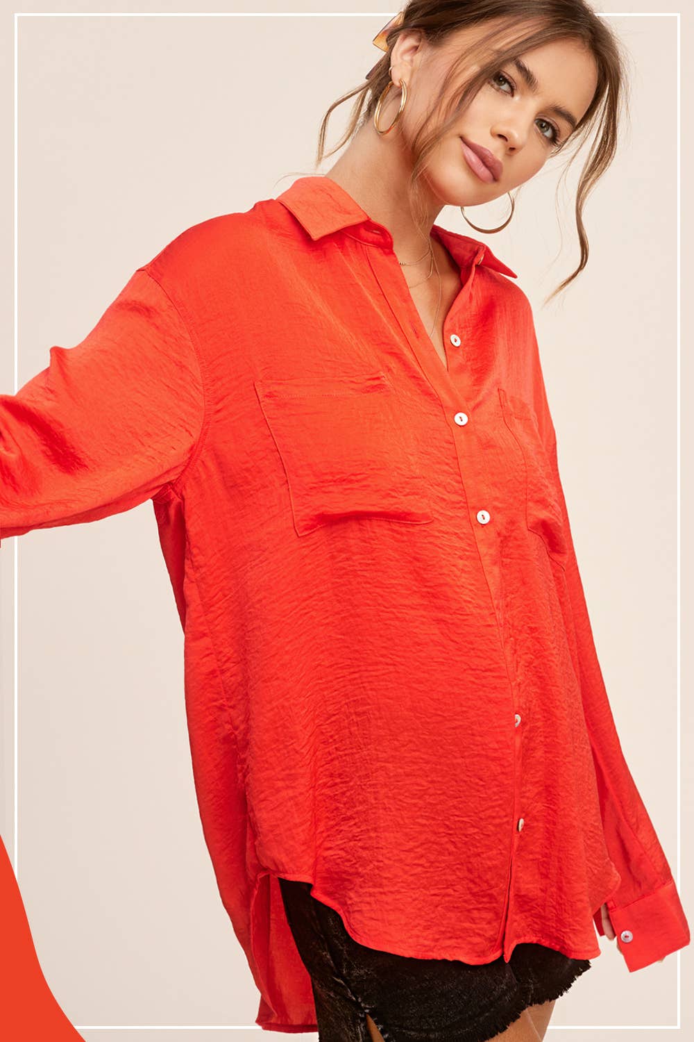 Mollie Button-Up Top | Choose Color