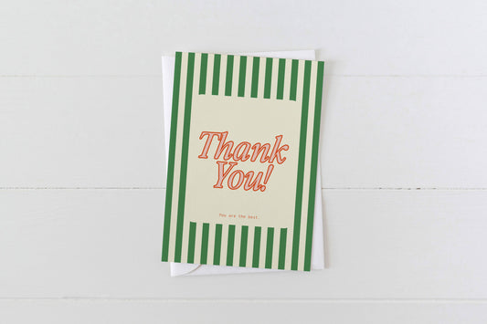 Thank You - You Are The Best Greeting Card