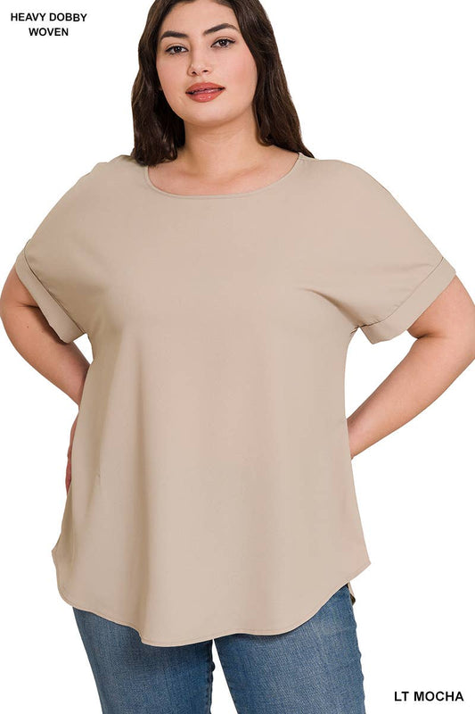 Plus Dobby Top | Choose Color