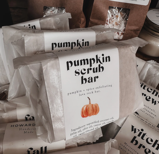 Bar Soap | Pumpkin Scrub Bar