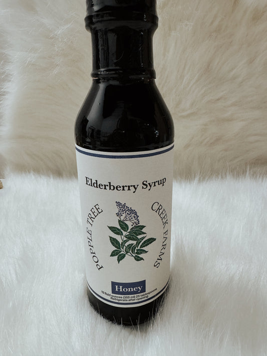 Elderberry Syrup - Honey