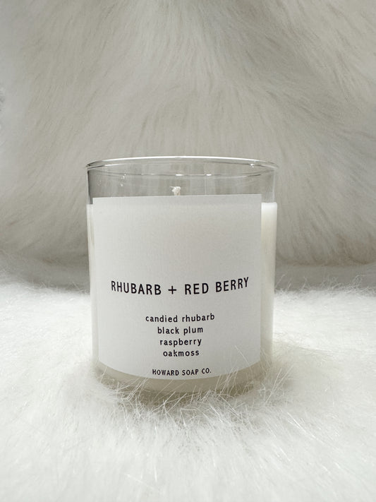 Candle | Rhubarb + Red Berry