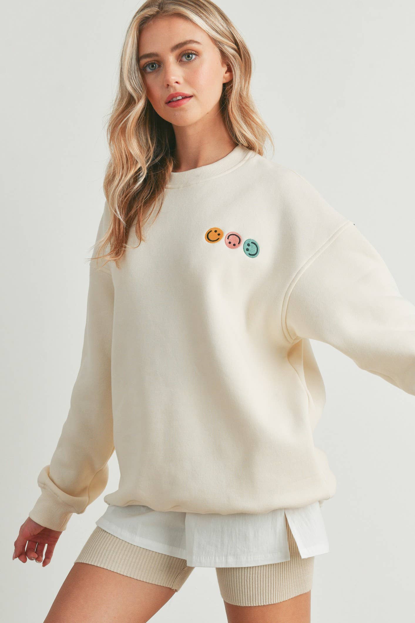 Smiley Crewneck