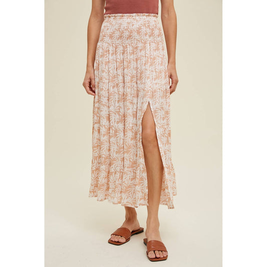 Tropical Midi Skirt