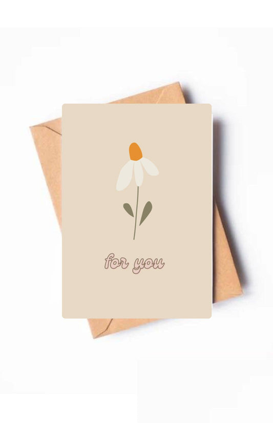 Greeting card - for you