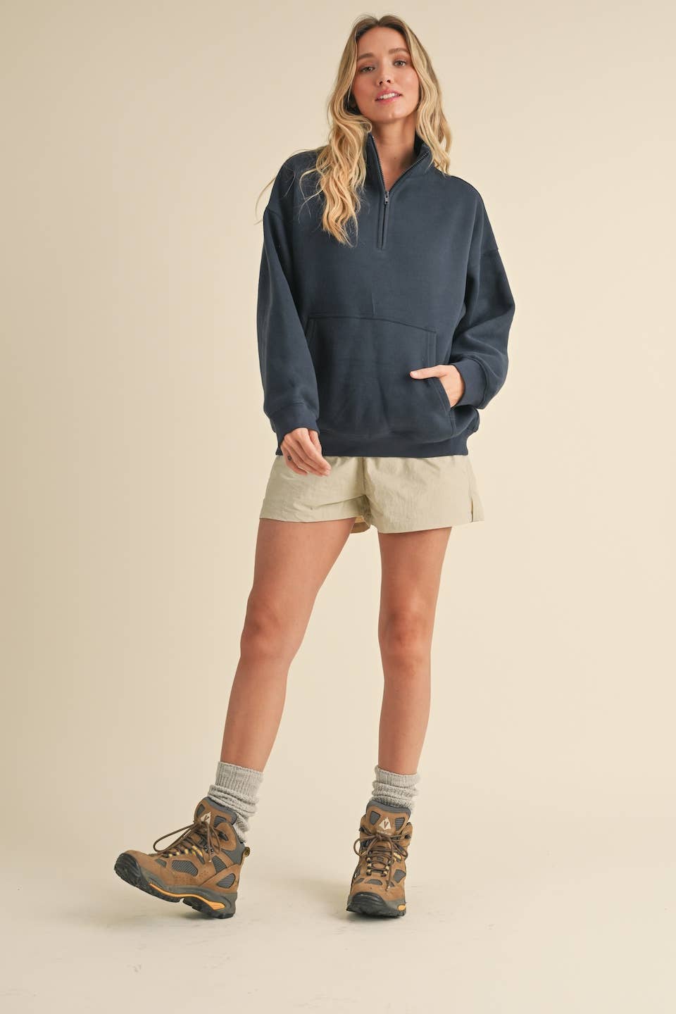 Fleece Oversized Pullover | Choose Color