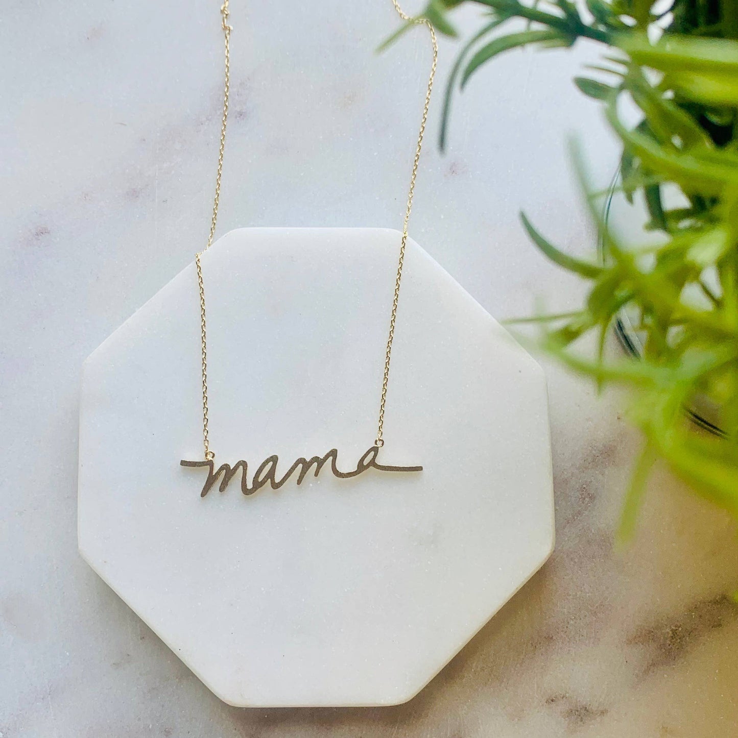 Mama Necklace | Choose Finish