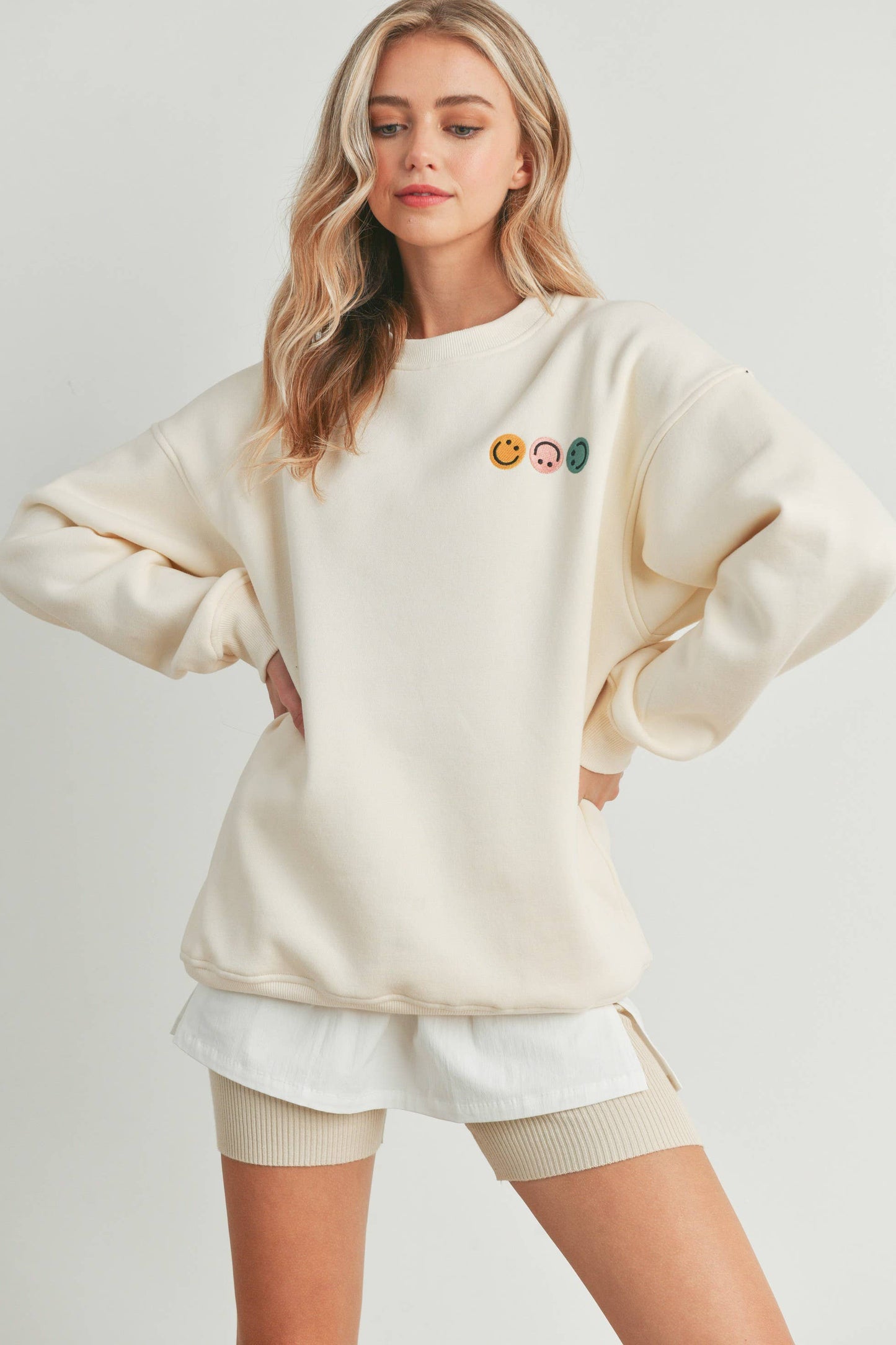 Smiley Crewneck