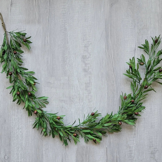 Artificial Olive Garland