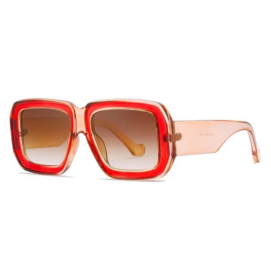 Nicolette Retro Oversized Square Sunglasses