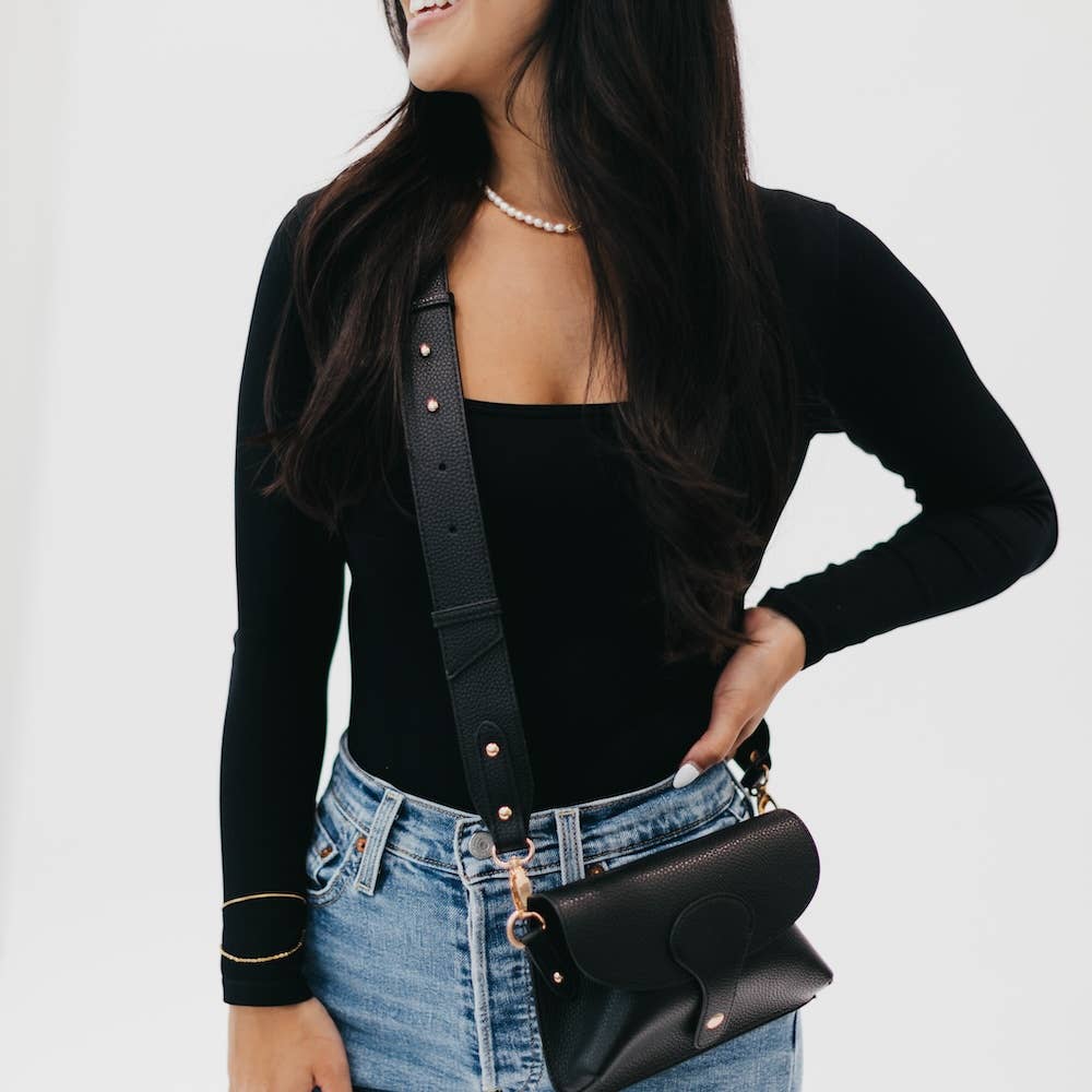 Khloe Vegan Leather Crossbody | Choose Color