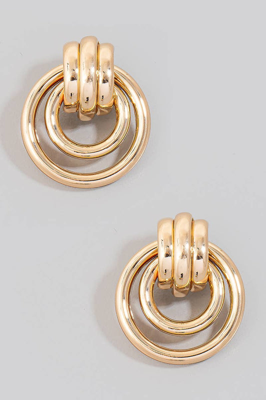 Layered Hoop Earrings | Choose Finish