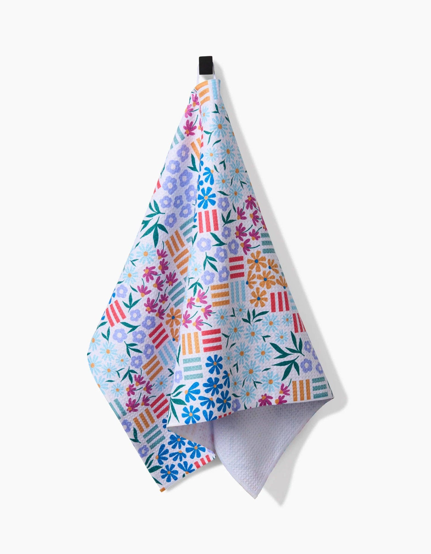 Geometry Floral Garden Tea Towel