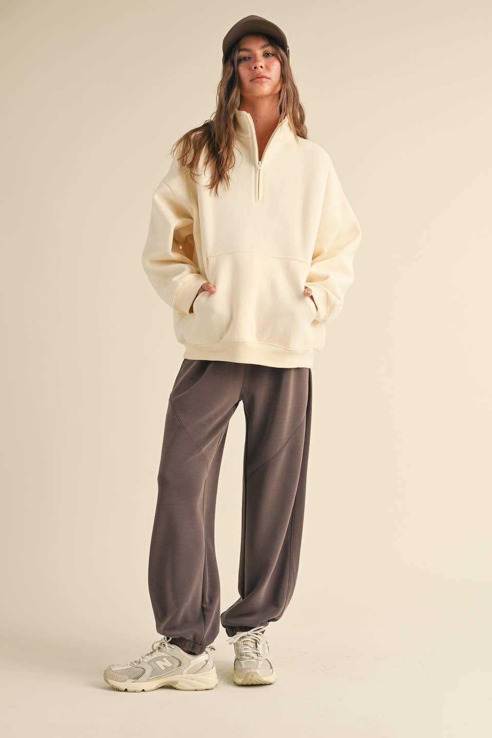 Fleece Oversized Pullover | Choose Color