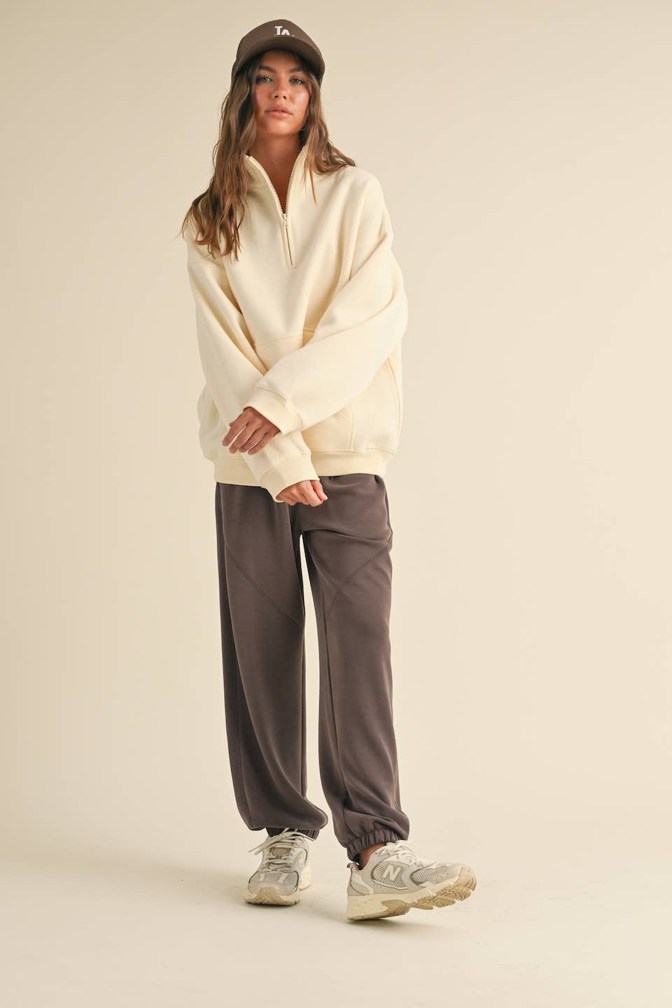 Fleece Oversized Pullover | Choose Color