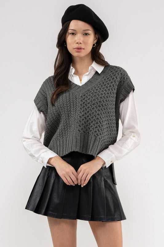 Save Tonight Sweater Vest | Choose Color | FINAL SALE