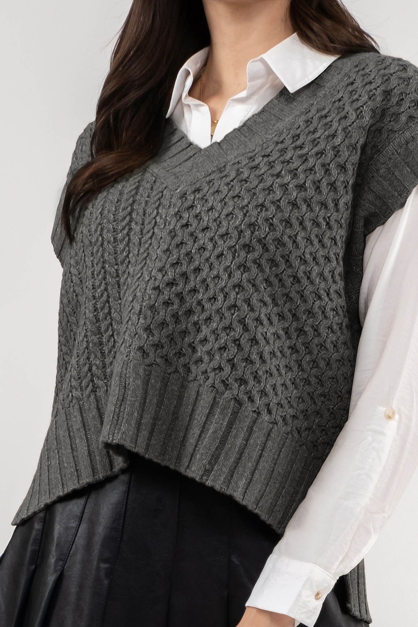 Save Tonight Sweater Vest | Choose Color | FINAL SALE
