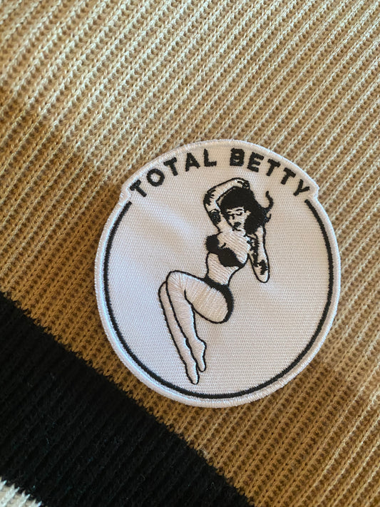 TOTAL BETTY Pin-Up Girl {Tattoo} Patch