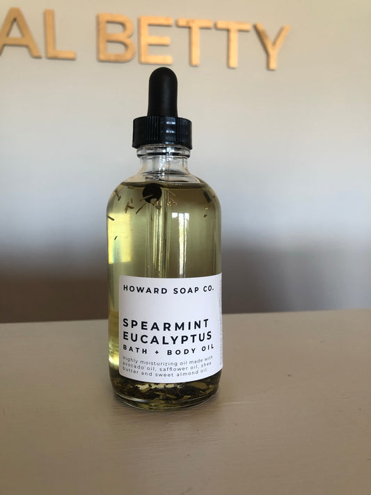 Bath + Body Oil | Spearmint Eucalyptus