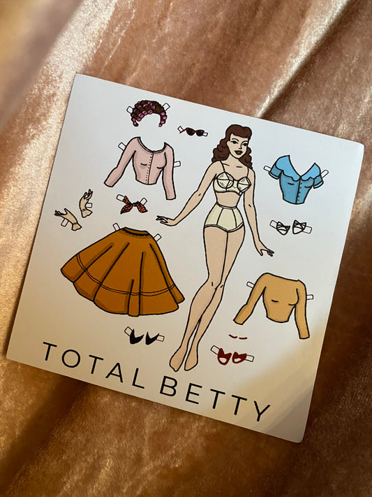 TOTAL BETTY Magnet | Paper Doll |FINAL SALE