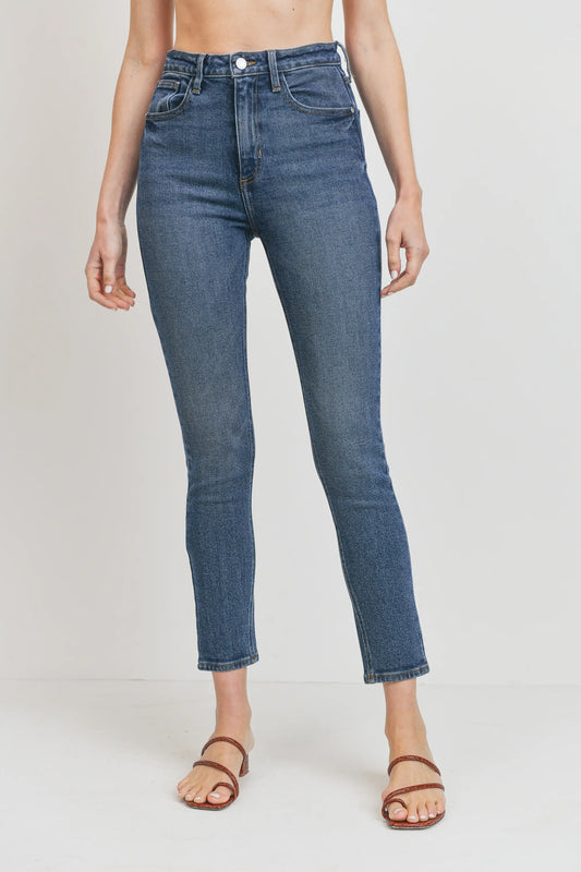 High Rise Vintage Skinny Jeans | Dark Denim | FINAL SALE